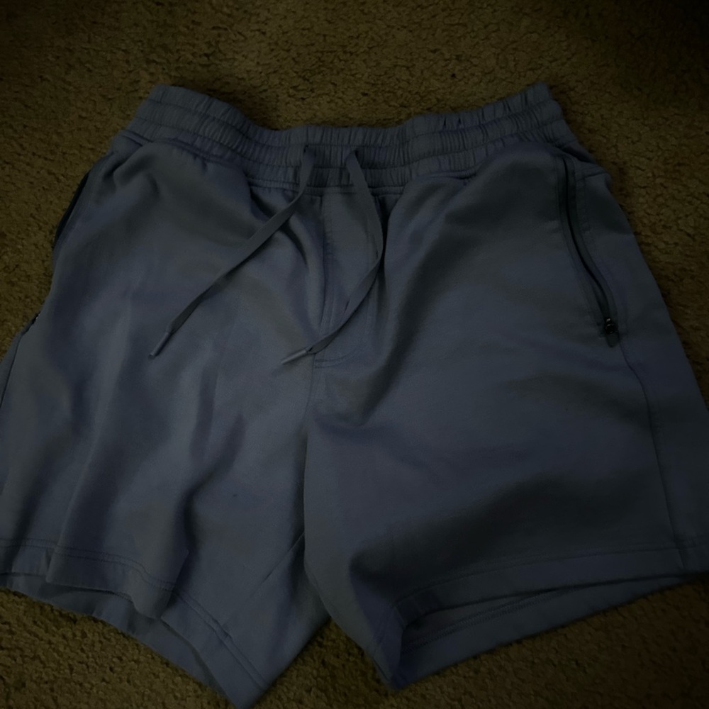 Men's Blue Casual Shorts